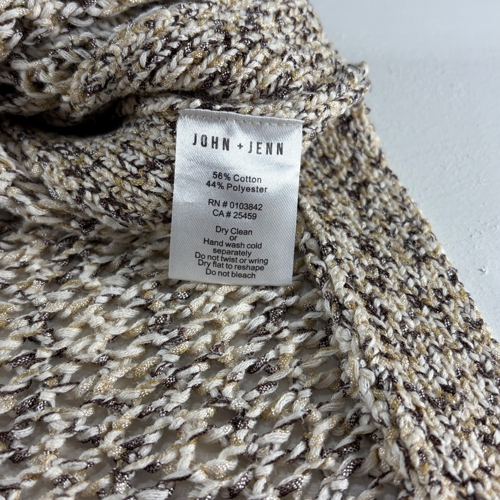John and Jenn tank top chrochet oversized style size XS - Picture 4 of 9